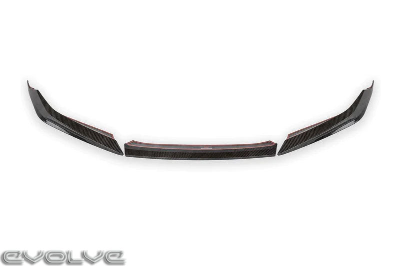 TRE Pre-Preg Carbon Fibre Performance Front Splitter - BMW F90 M5 - Evolve Automotive